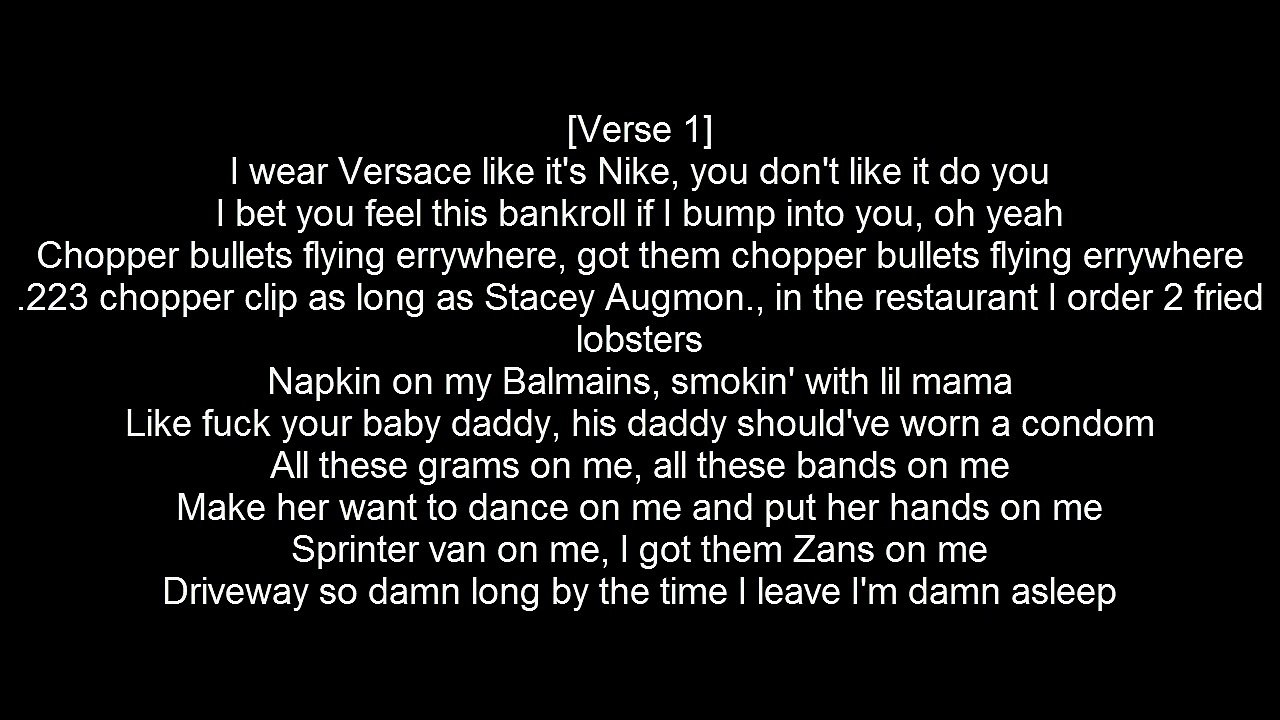 2 Chainz -  El Chapo Jr LYRICS