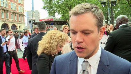Matt Damon talks Bourne, Bond and Batfleck