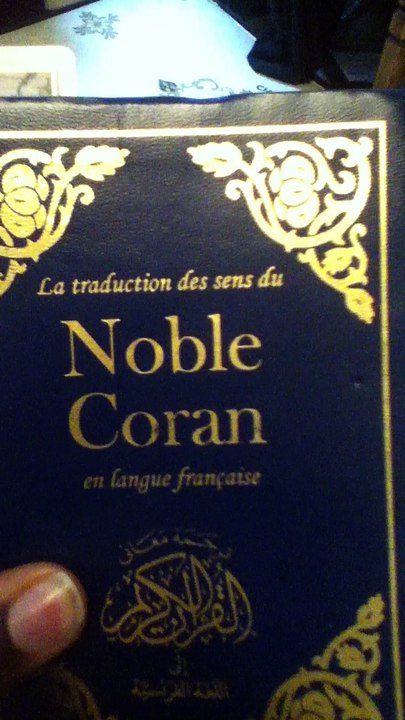 Dieu à dit dans le coran