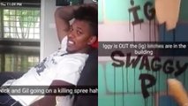 Gilbert Arenas Goes Crazy In Nick Young's House