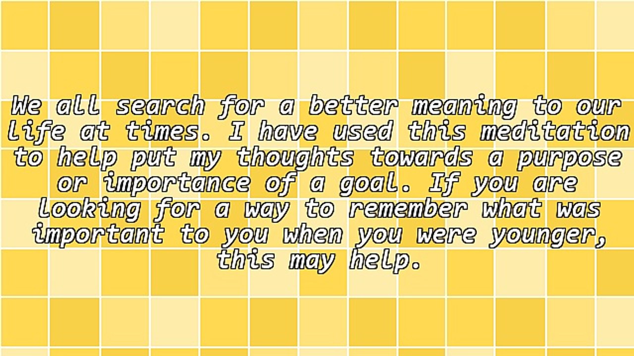 In Search of Your Inner Goals