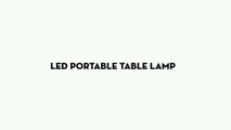 LED Bedside Lamp L7 White Color Touch Sensitive Dimmable LED Lamp Portable Table Lamp