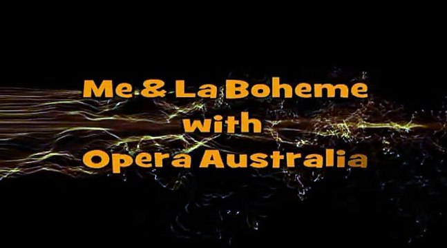 Kaitlyn Thomas Age 10 in La Boheme with Opera Australia