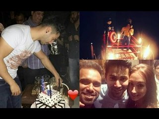 Télécharger la video: Varun Dhawan Birthday Bash spotted Ranbir Kapoor, Shraddha Kapoor, Jacqueline Fernandez | CinePakoda