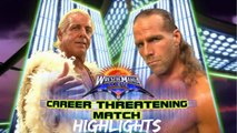 WrestleMania 24 - Career Threatening Match - Ric Flair vs Shawn Michaels Highlights