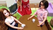 リカちゃんと コーヒーメーカー おもちゃ / Licca-chan Doll and Toy Coffee Maker