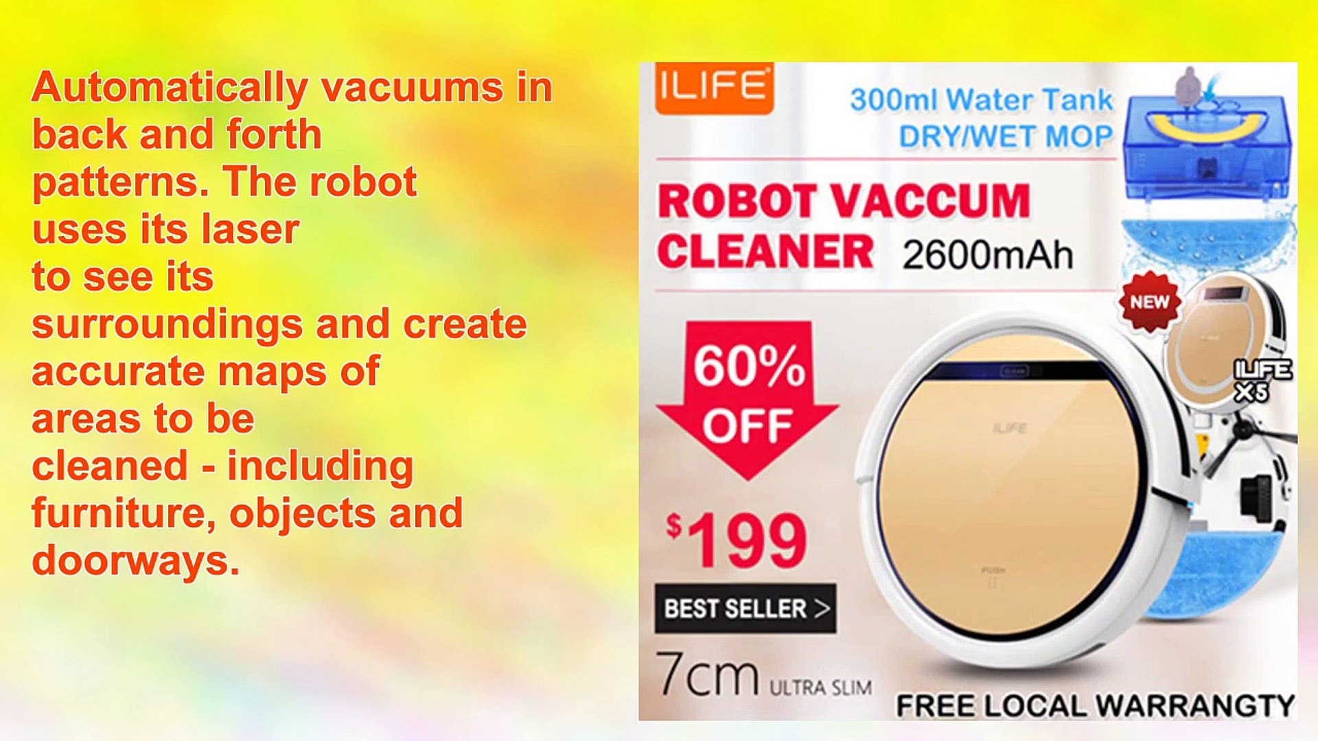 Automatic Robot intelligent Vacuum Cleaner Autorecharge Hard Floor