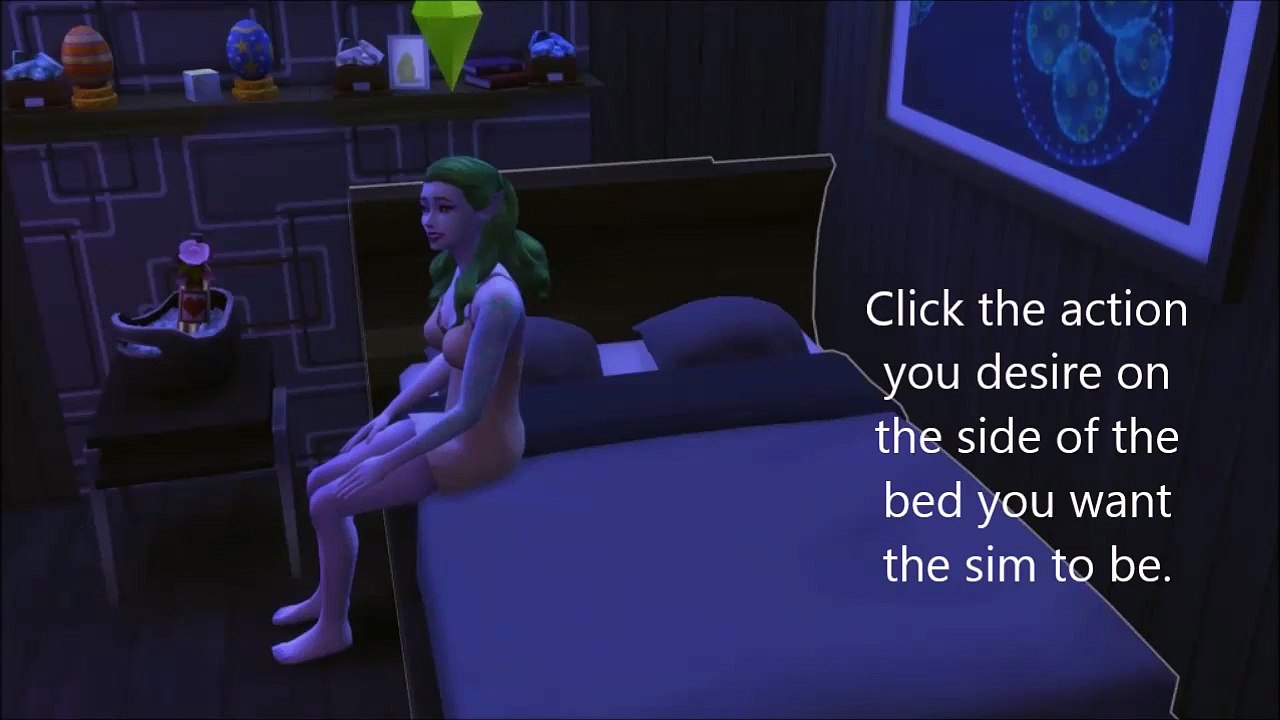 TS4 Scooting Across a Double Bed