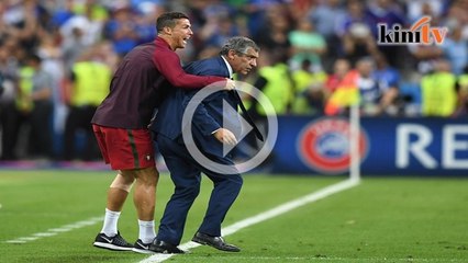 Video aksi Ronaldo mengalahkan jurulatih viral