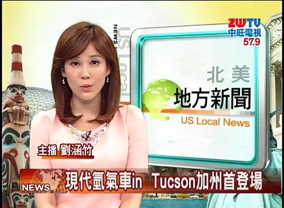 2014.06.10中旺新聞　現代氫氣車in Tucson加州首登場