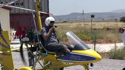 Aviomania G1sa "Genesis solo" at  Thiva aero club GREECE demo flight 1