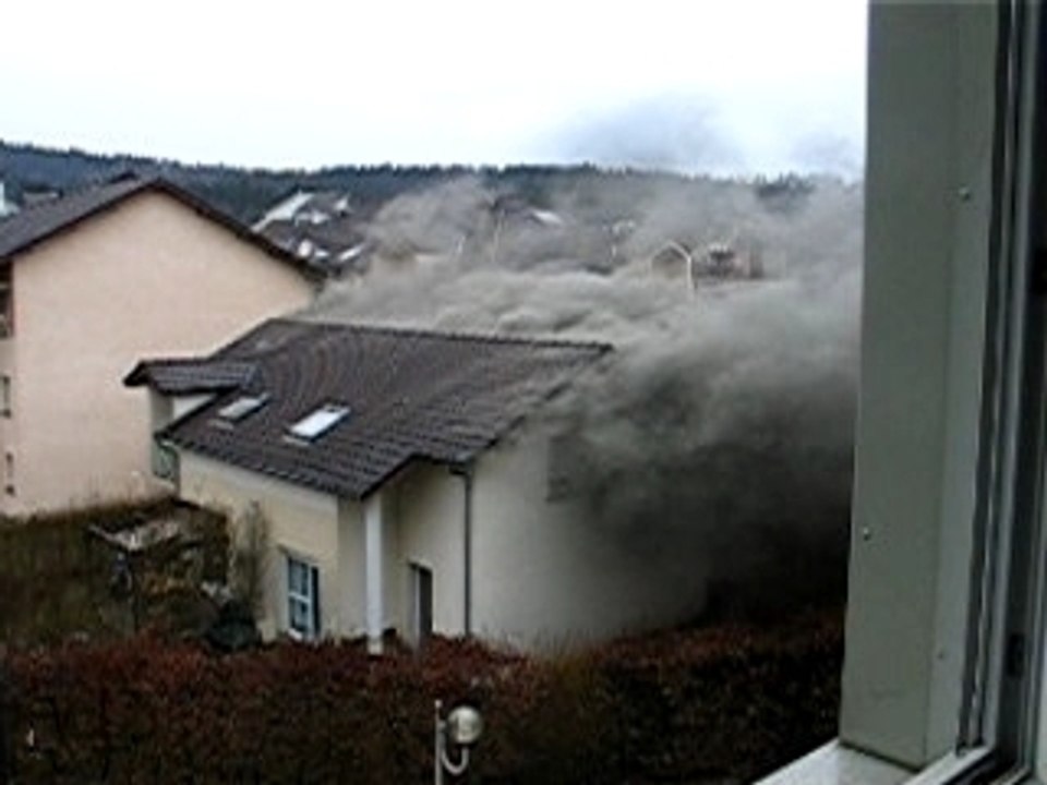 Voisin en feu