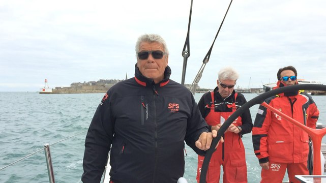Sortie en mer avec Lionel Péan