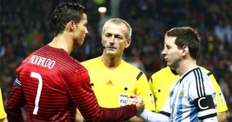 Ronaldo, Messi'yi Uluslararası Kupalarda Solladı