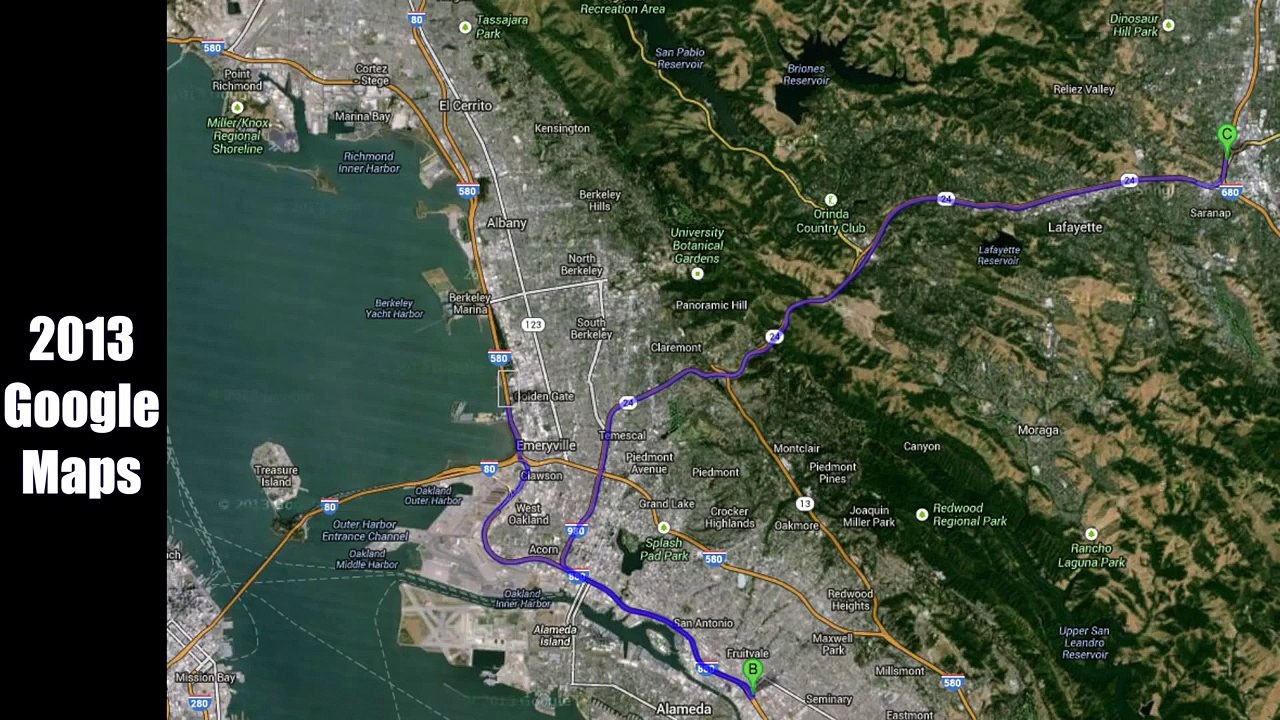 13-20 San Francisco Bay Area #4: I-880 and CA-24 - Oakland to Walnut Creek