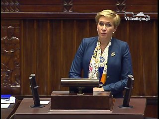 Poseł Urszula Pasławska - Wystąpienie z dnia 22 czerwca 2016 roku.