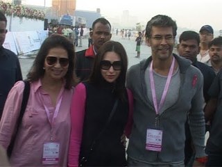 Tara Sharma at Breast Cancer Awareness event