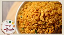 Sode Bhaat | Dry Prawns Rice | Kolambi Pulao in Marathi | Maharashtrian Recipe by Archana