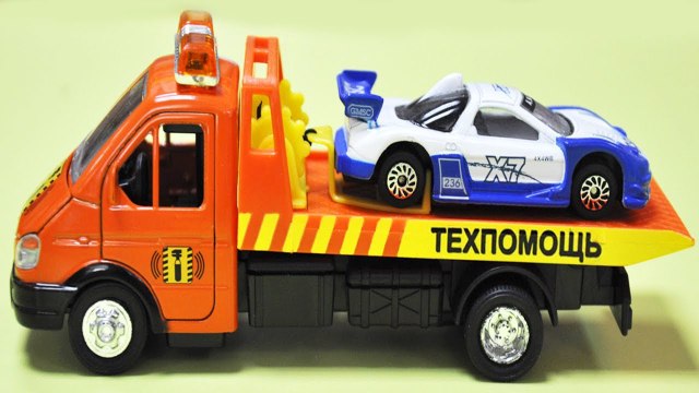 Эвакуатор, Грузовик, Монстр Трак - Автосервис и Автомойка в Мультфильмах для детей про Машинки