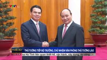 Thủ tướng Nguyễn Xuân Phúc tiếp Bộ trưởng, Chủ nhiệm văn phòng Thủ tướng Lào