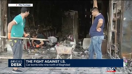 Car bomb kills nine north of Baghdad