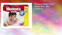 Pampers Baby Fresh Wipes Box, 864 Count by