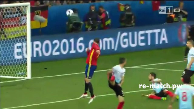 Espagne vs Turquie 3-0 Tous les buts résumé du match euro 2016 - 17.06.2016