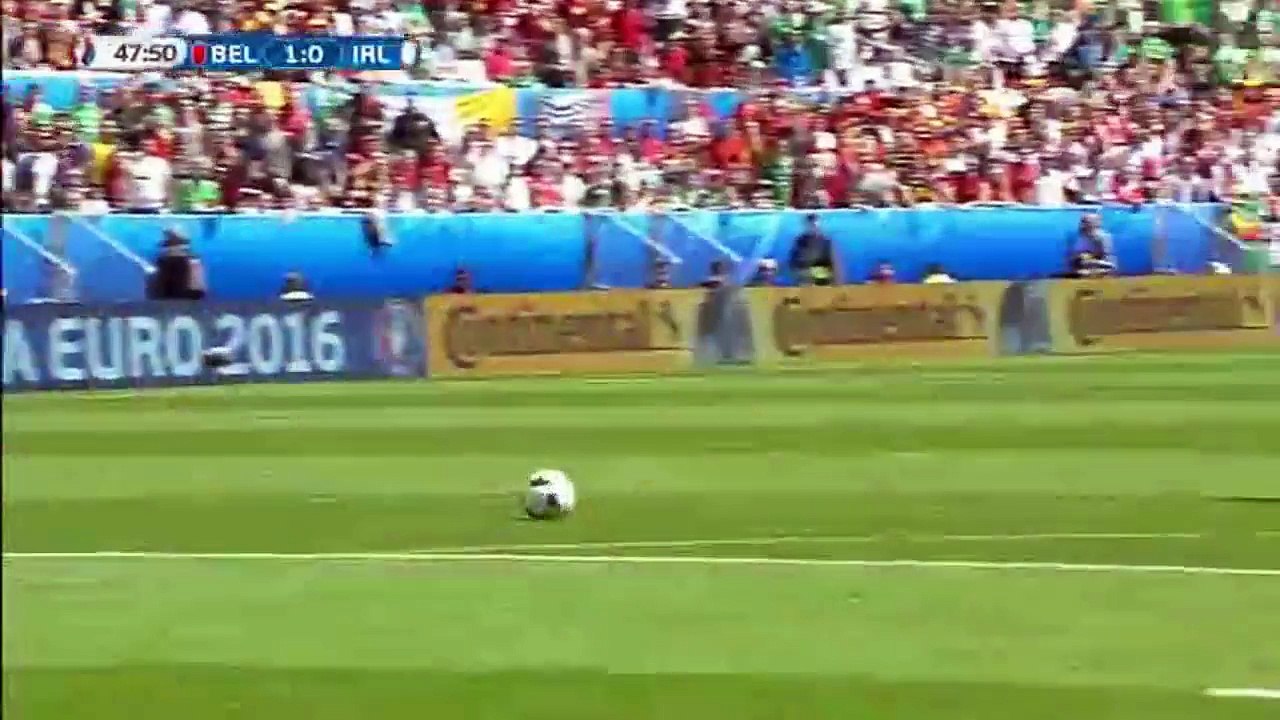 Belgique vs Irlande 3-0 Euro 2016 Tous les buts - 18.06.2016