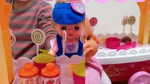 メルちゃん アイス屋さん アイスクリームカート / Ice Cream Cart Toy and Mell-chan Doll