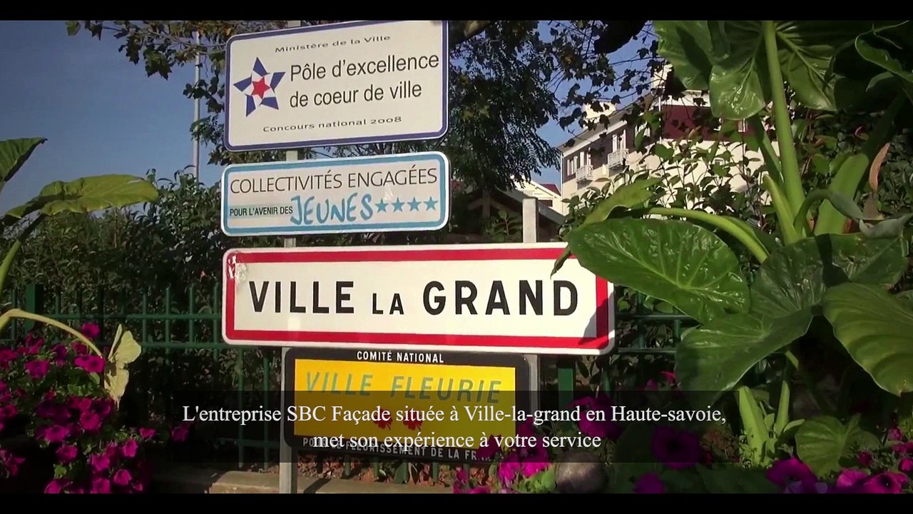 SBC Façade entreprise de peinture en région Auvergne-Rhône-Alpes