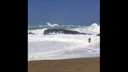 Des vagues géantes frappent Kauai pendant El Nino! Dingue...