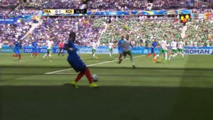 1 ère But de Antoine Griezmann France vs Irlande 1-1 euro 2016 -2016.06.26