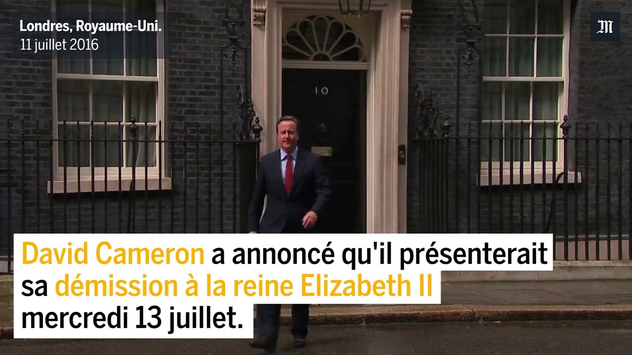 Royaume-Uni : David Cameron annonce sa démissio...