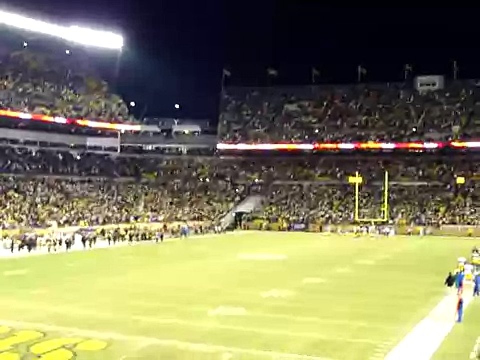 Pittsburgh Steelers Green Bay Packers 12/20/09 The Final Seconds