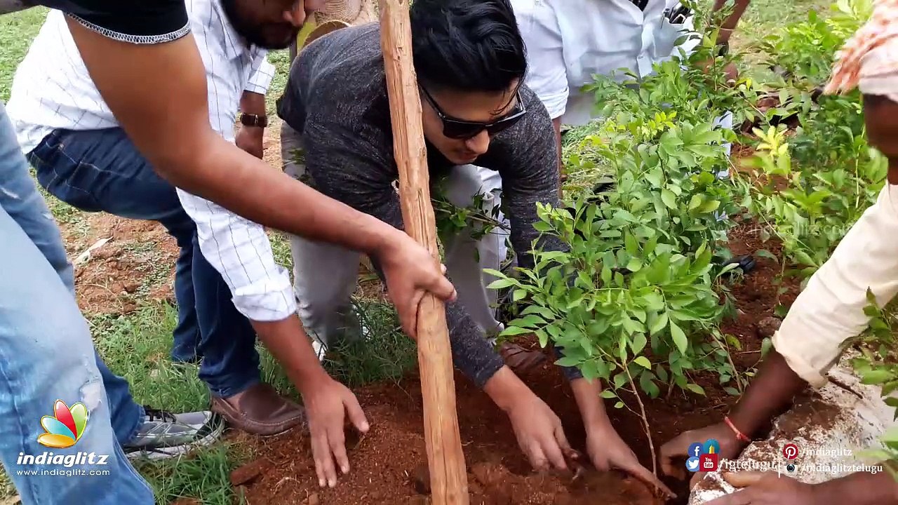 Actor Nikhil Participates in Haritha Haram Initiative | Go Green | Eco Friendly