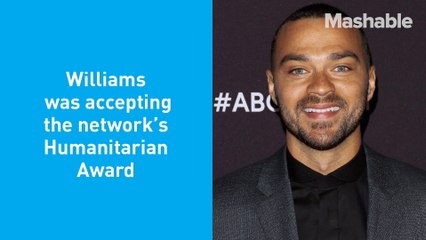 Jesse Williams talks racism at BET Awards