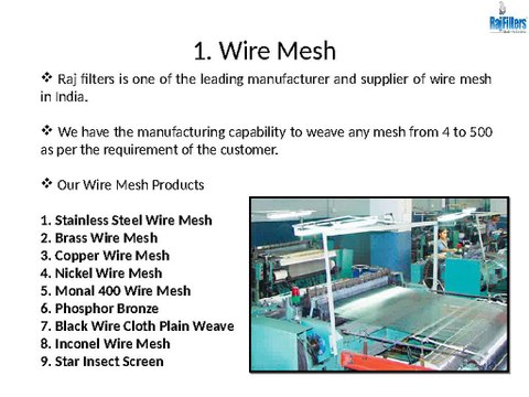 Leading Wire Mesh Manufacturer & Supplier in India