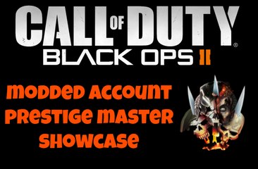 BLACK OPS 2 MODDED ACCOUNT SHOWCASE