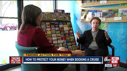 Travel agent urges cruise ship passengers to buy third party travel insurance to protect their