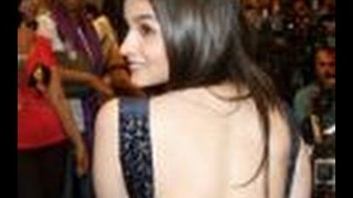 Alia Bhatt in Backless Short Dress