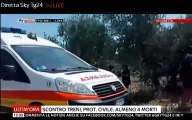 Scontro tra treni tra Andria e Corato: 6 morti - VIDEO diretta Sky con le immagini sul posto
