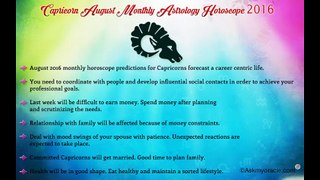 August 2016 Monthly Horoscope For Each Zodiac Sign