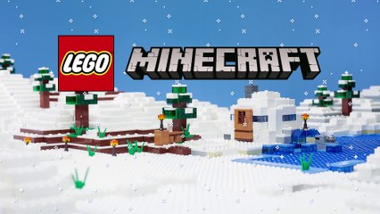 The Snow Hideout - LEGO Minecraft - Stop Motion Mini Movie
