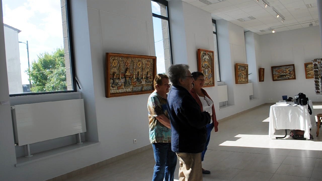 exposition Youen Durand au temple de Lesconil