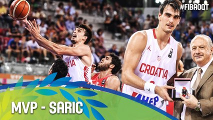 Dario Saric - MVP - 2016 FIBA Olympic Qualifying Tournament - Turin