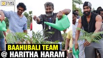 Baahubali Team Participated in Haritha Haram : Exclusive Video - Filmyfocus.com