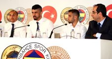 Fenerbahçe Chahechouhe, Fabiano ve Ramazan için İmza Töreni Düzenledi