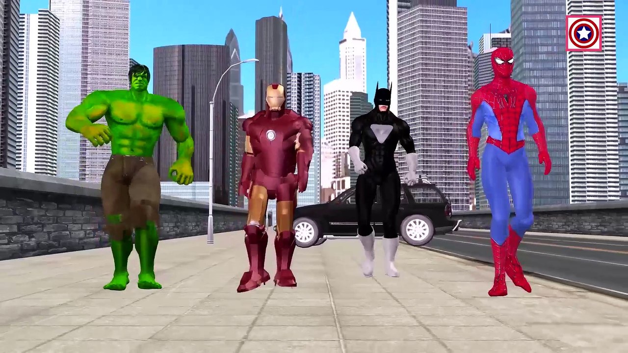 Superheroes Vs Joker w_ Frozen Elsa Fight Funny Short Movie _ Superheroes Cartoons for Children