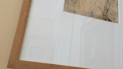 En visite au musée ... L'allégorie du château de Flers.