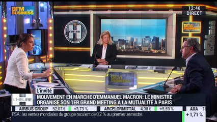 "En marche !": Emmanuel Macron organise son premier grand meeting à la Mutualité - 12/07
